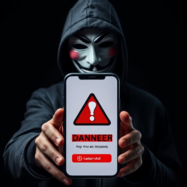 fake 918Kiss APK warning signs cover image